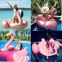 Bơm hơi kỳ lân gắn kết siêu flamingo bơi vòng bột thiên nga nước lớn người lớn nổi giường ngồi có thể ngả hàng bơi vòng phao tròn cho bé