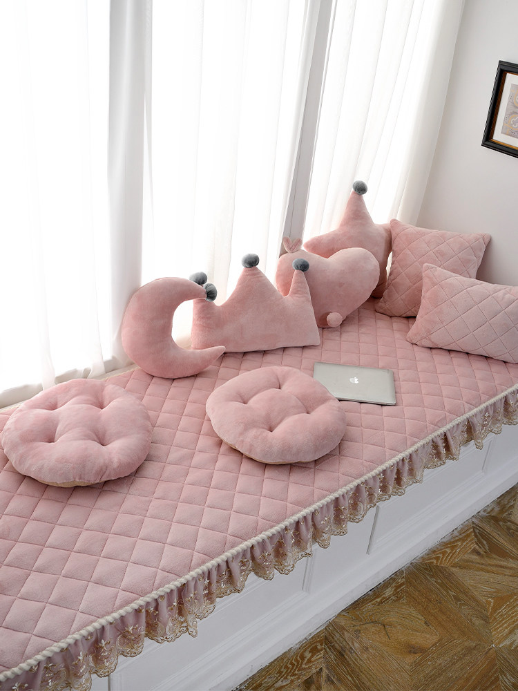 Bedroom balcony mat Bay window mat Window sill mat Tatami custom-made modern simple European floor-to-ceiling window blanket can be machine washed