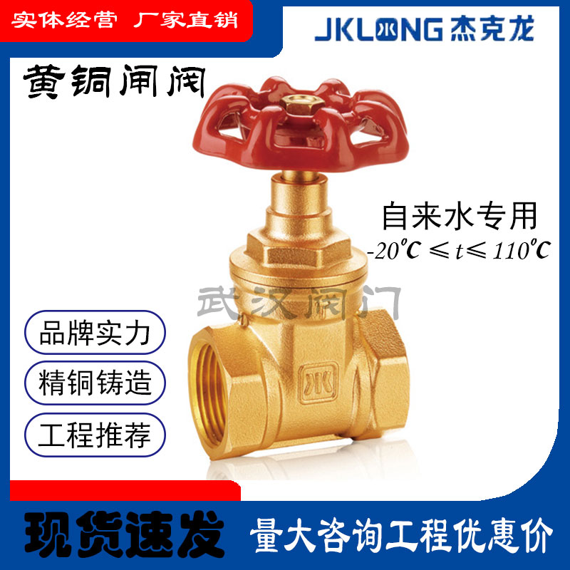 Jack dragon valve brass gate valve DN15 20 25 tap water switch water meter front fire valve pipe total valve