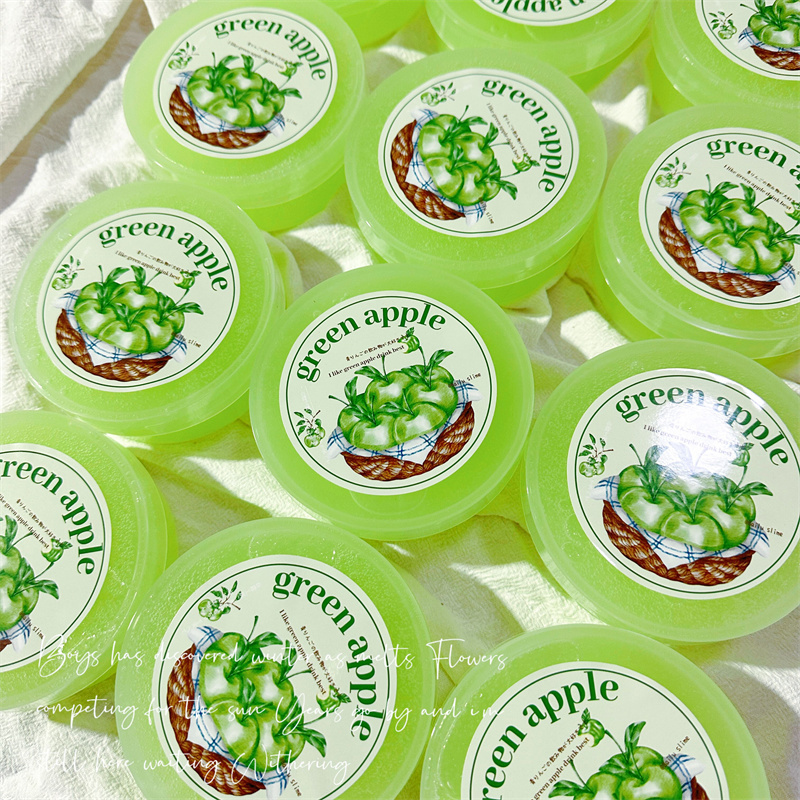Green-Soft Snow Ice, Wet Ice Cream Texture, DIY Colored Clay Toys, Children's Handmade White Slime Green-Soft Snow Ice, Wet Ice Cream Texture, DIY Colored Clay Toys, Children's Handmade White Slime