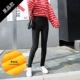Quần legging nhung nữ mặc mùa thu đông 2018 mới chân dày quần nữ bút chì quần eo cao ấm áp