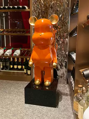 Oversized piggy bank net red can be available for creative home money deposit tube large capacity landing ornaments cartoon bear