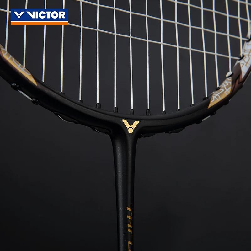 Виктор победный бадминтонный ракетка победитель Victor черный золотой сокол ультра Хендра в том же стиле боевой ракетка наступательного типа TKF/C