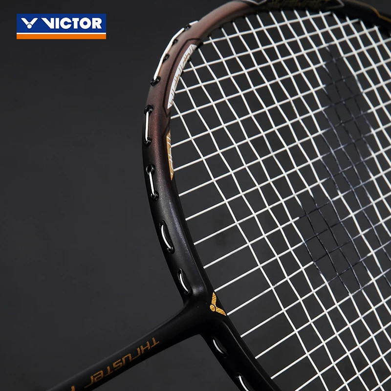 Виктор победный бадминтонный ракетка победитель Victor черный золотой сокол ультра Хендра в том же стиле боевой ракетка наступательного типа TKF/C