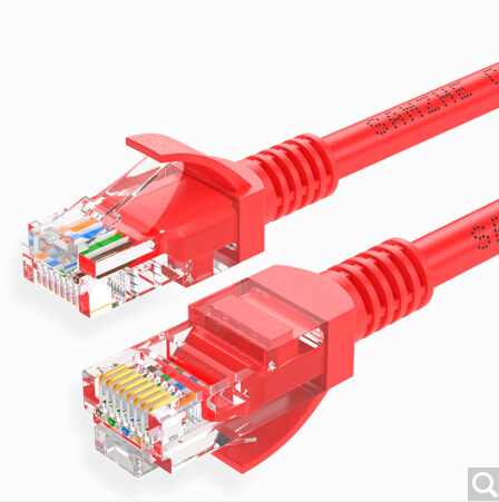 Mountain Zee (SAMZHE) WXH-015C Engineering Class High Speed Ultra Five Class CAT5e Type of Net Route Red 1 5 m