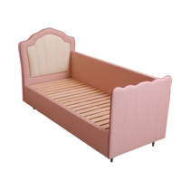 Mousse official flagship store childrens bed modern simple splicing large bed baby bedside bed safe and environmentally friendly 025b new