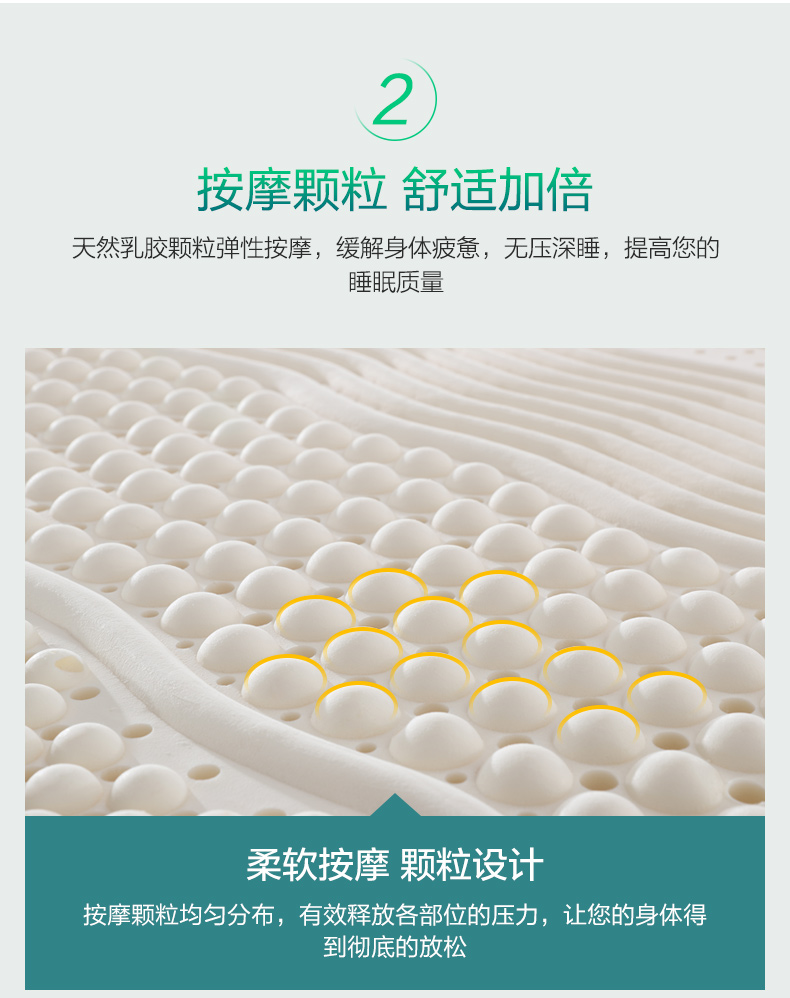 Mousse latex nệm cao su mỏng Simmons mat 1,8 m giường 1,5m thân thiện môi trường 5cm latex nệm - Nệm nệm cao su tổng hợp