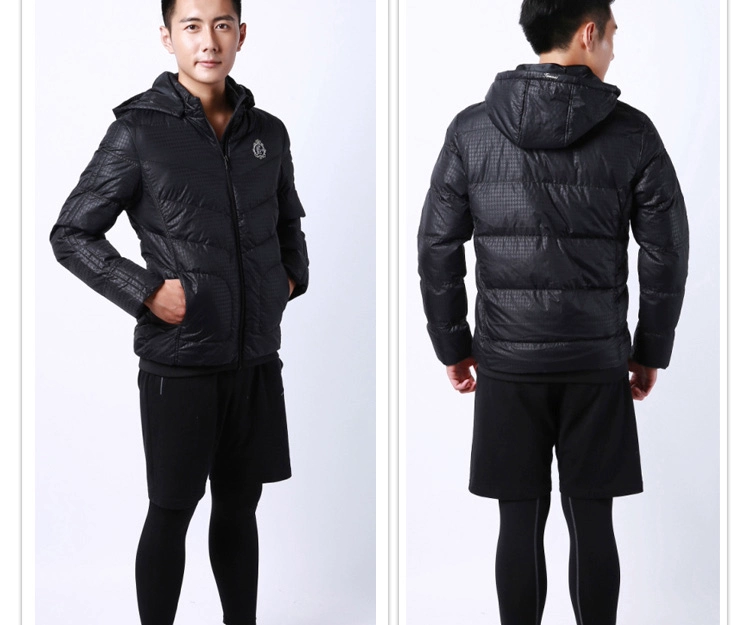 Áo khoác nam Hongxing Erke xuống mùa thu đông 2018 mới thể thao dày ấm áp áo khoác cotton cho nam - Áo khoác thể thao / áo khoác