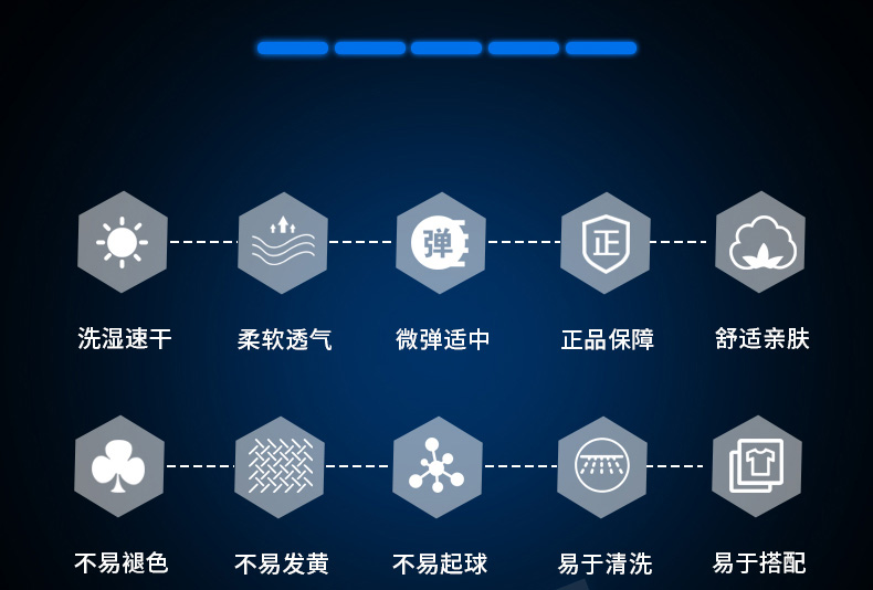 361度 男款 速干运动T恤 图7