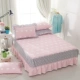 Bông bedspread giường váy một mảnh vỏ bảo vệ 1,5 / 1,8 m tấm trượt phim hoạt hình bông trẻ em giường của - Váy Petti váy giường đẹp	