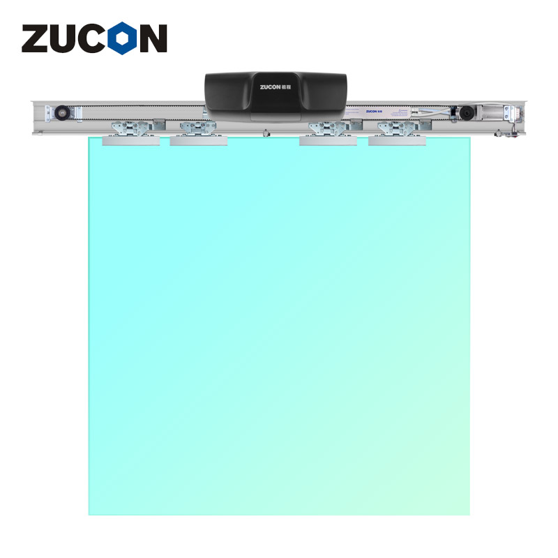 ZUCON AT100自动感应平移门机组电动玻璃门感应门电机整套电动门禁系统