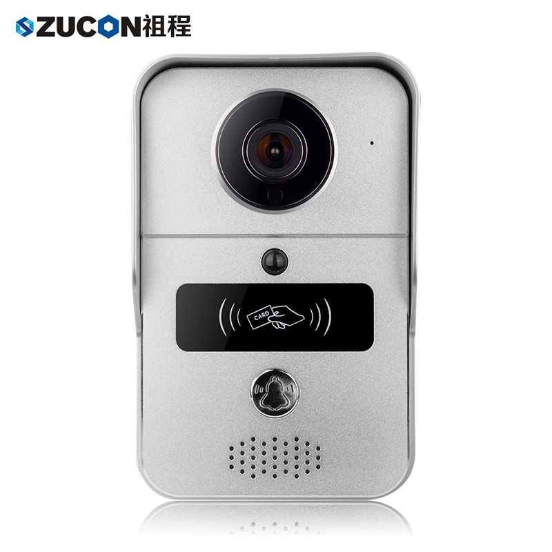 ZUCON M25别墅办公室可视对讲门禁系统APP无线手机开锁远程监控套装
