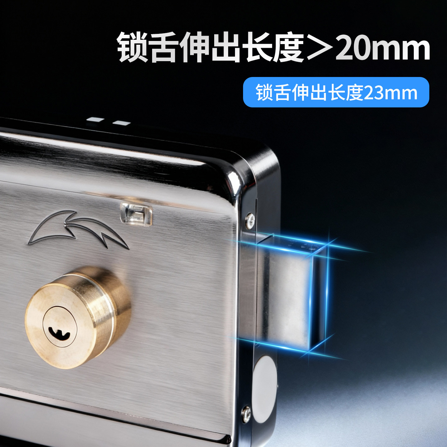 Zucon 505D Electronic Access Control Lock, Silent Electric Lock Unit, Building Door Motor Lock