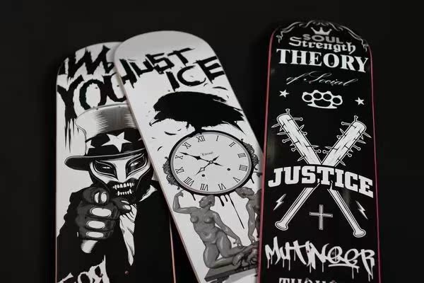 Skateboard pour homme femme JUSTICE - Ref 2595226 Image 14