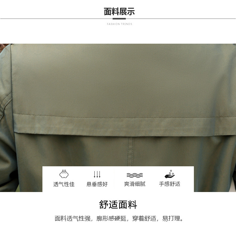 Trench pour femme en Coton - Ref 3227971 Image 12