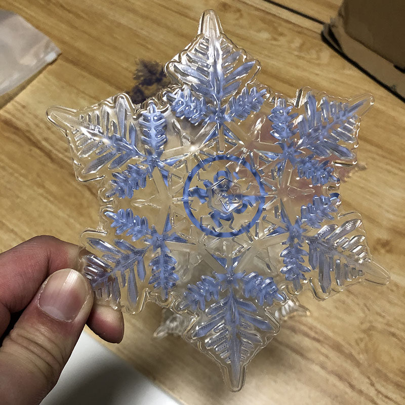 Snowboard veneer snowflake anti-skid pad anti-slip sticker 3M glue one-legged sliding flat board post-it note message board pad Japanese big snowflake