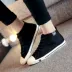 Giày cao gót dân dụng nam lớn trẻ em 12 giày thường 11 giày nam 13 giày thể thao thanh niên 38 yard 37 giày sneaker năm 2021 Plimsolls