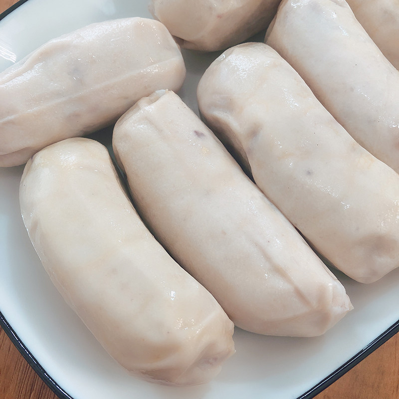 Cuttlefish sausage 500g handmade no addition grilled sausage frozen cuttlefish intestines