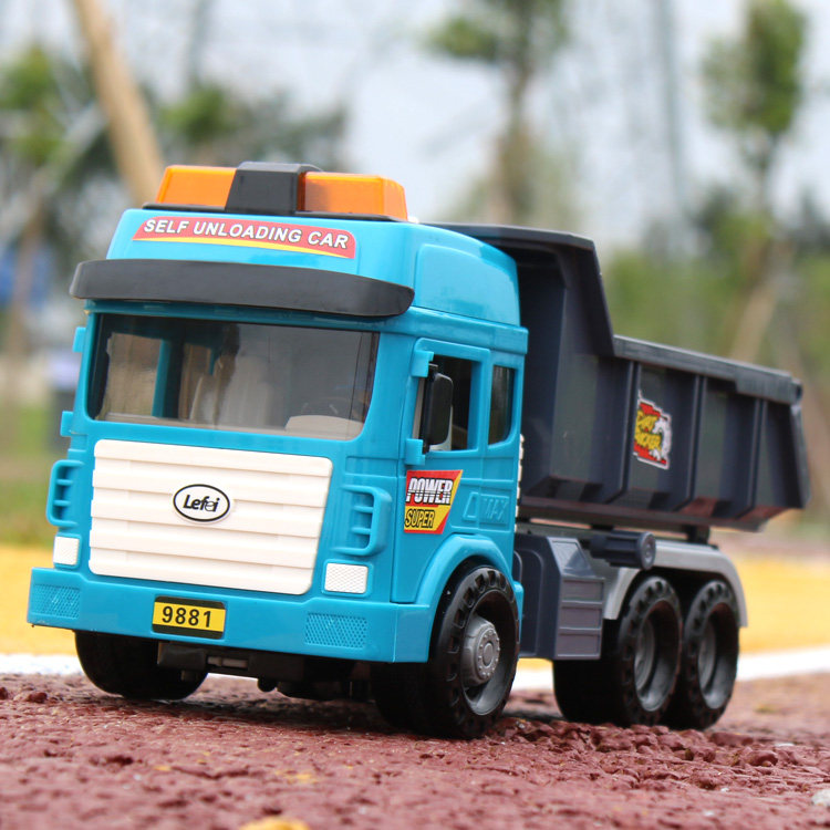 Lefly oversize Inertia Pull-Earth Caper Truck Truck Truck Truck Transport Children Engineering Car Boy Model Toys