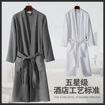 Bathrobe Womens long style Absorbent Spring Autumn Winter Bathrobe Male Coral Suede Towel Material Hotel Couple Sleeping Robe for autumn and winter