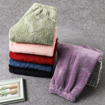 Flannel Sleeping Pants Lady Autumn Winter Couples Home Pants Thickening Loose Casual Coral Suede Warm Pants Sloth Pants