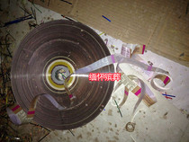 Plastic video tape with round inscriptions funeral supplies wreath supplies wreath materials and accessories