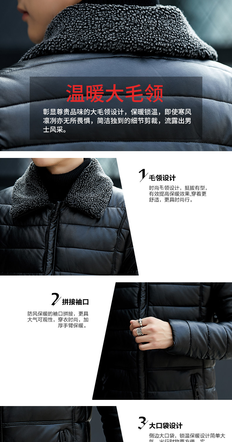 Blouson chaud pour homme URSBOB - Ref 3113629 Image 9