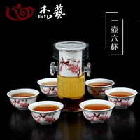 Красный (черный) чай, комплект, 7 шт