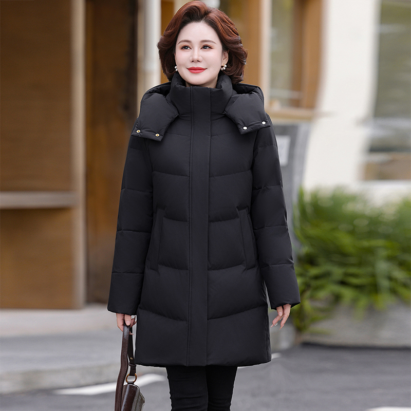 Xueling Duck Mom's Thick down Jacket 2025 New Model for Middle-Aged and Elderly Women, Plus Size, Loose and Stylish Winter Coat Xueling Duck Mom's Thick down Jacket 2025 New Model for Middle-Aged and Elderly Women, Plus Size, Loose and Stylish Winter Coat