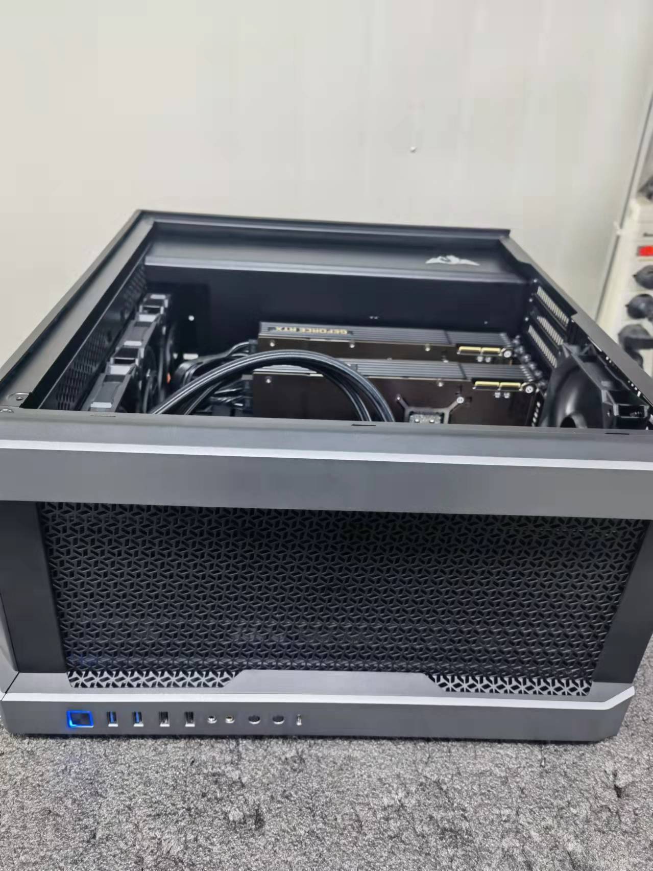 10980XE deep learning 3080 3090 dual GPU server rendering host graphics mute workstations