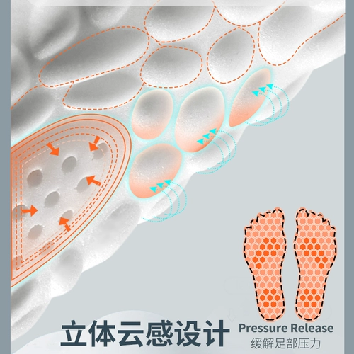 Стельки, мужской спортивный амортизирующий дезодорированный комфортный кушон, впитывают пот и запах, увеличенная толщина, мягкая подошва