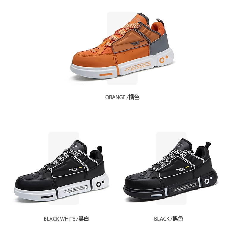 Gubangdun labor protection shoes for men, lightweight, breathable, anti-smash, anti-puncture, steel toe toe work protection, safety and wear-resistant sneakers