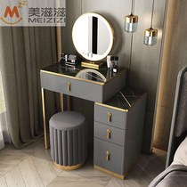 Small dresser light lavish with wind Nordic make-up table bedroom modern minimalist incorporate cabinet 50cm60cm