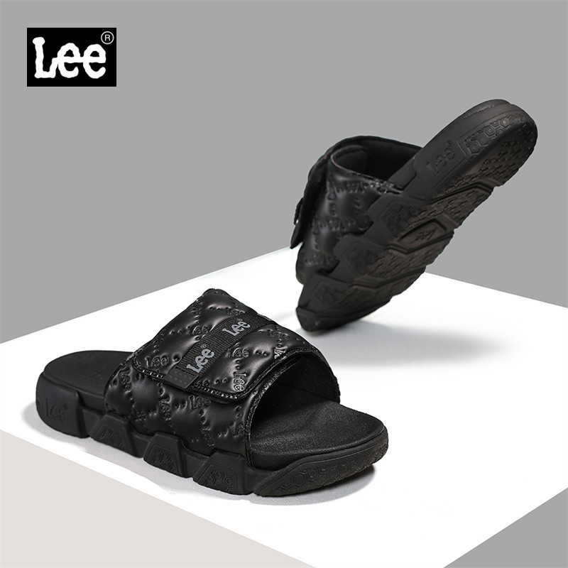 Lee Official 2026 New Men's Slip-On Sandals for Summer, Thick-Soled Comfortable Casual Slippers for Daily Wear