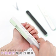 Nail Art 6 Mặt mài cát Công cụ làm móng Scrub Bar Nail đánh bóng Bar đánh bóng Bar Sponge