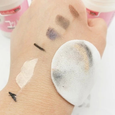 Chính hãng Malian Trang Điểm Remover Cleansing Cotton Nhẹ Nhàng và Không Gây Dị Ứng Mắt & Môi Lip Makeup Remover Khăn Lau 30 Cái bioderma nắp nhấn