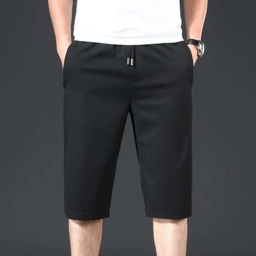 Летние тонкие штаны, шорты для отдыха, свободный прямой крой