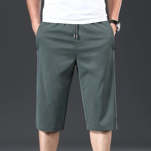Летние тонкие штаны, шорты для отдыха, свободный прямой крой