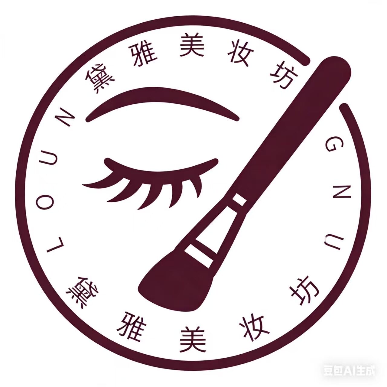 黛雅美妆坊的LOGO