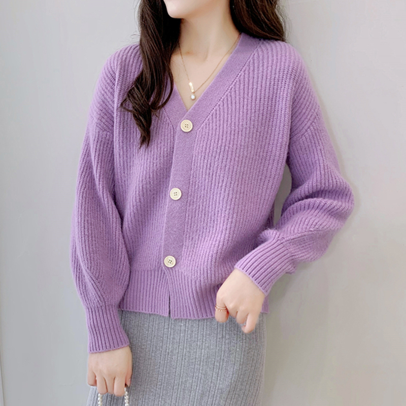 Violetearly autumn ma'am sweater Spring and Autumn knitting Cardigan have cash less than that is registered in the accounts loose coat 2021 new pattern this year popular Of jacket thin
