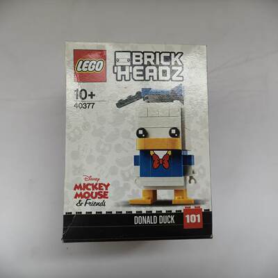 LEGO 40377 Donald Duck Disney Square Head Building Block Model Children's educational toy gift