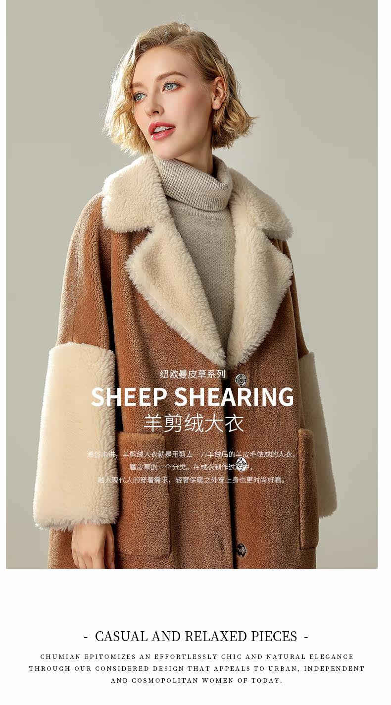 Manteau de fourrure femme NEWOMAN    - Ref 3174275 Image 8