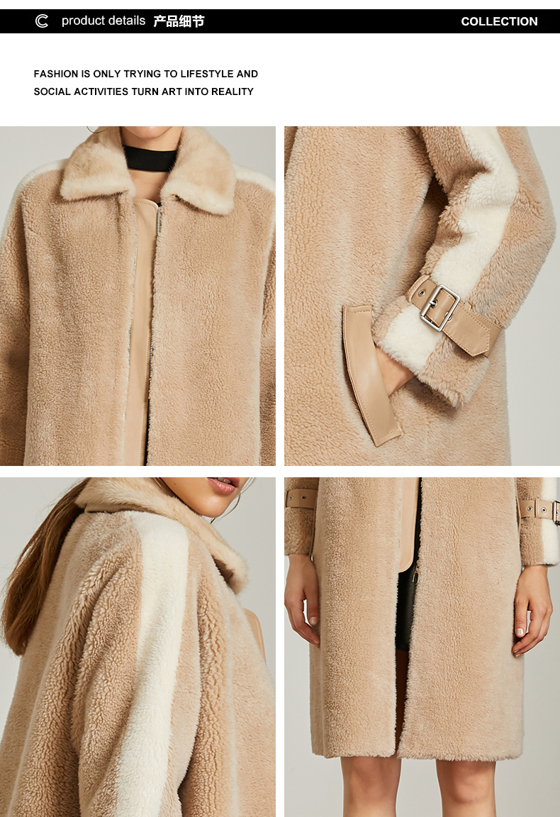 Manteau de fourrure femme NEWOMAN    - Ref 3171739 Image 25