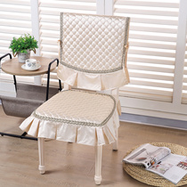 European chair cushion chenille quilted cushion chair seat cushion four seasons universal style set