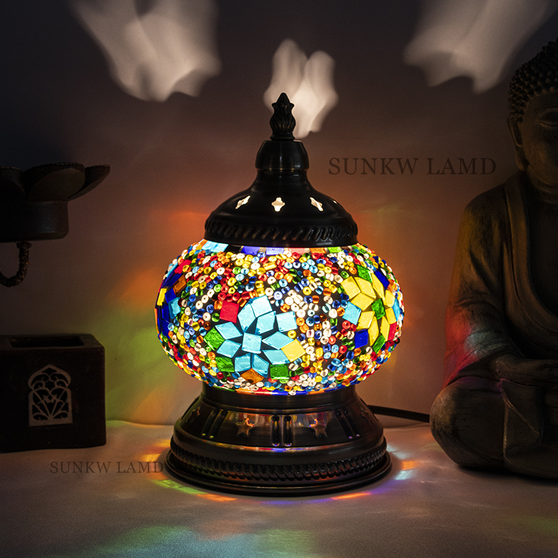 Factory Direct Sales Moroccan Exotic Bedroom Cafe Restaurant Hotel Camping Romantic Internet-Famous Turkish Table Lamp Factory Direct Sales Moroccan Exotic Bedroom Cafe Restaurant Hotel Camping Romantic Internet-Famous Turkish Table Lamp