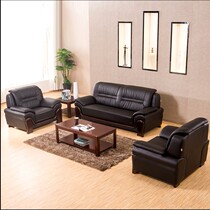 Kunming office sofa Reception modern minimalist guests single trio Place office sofa tea table Composition suit