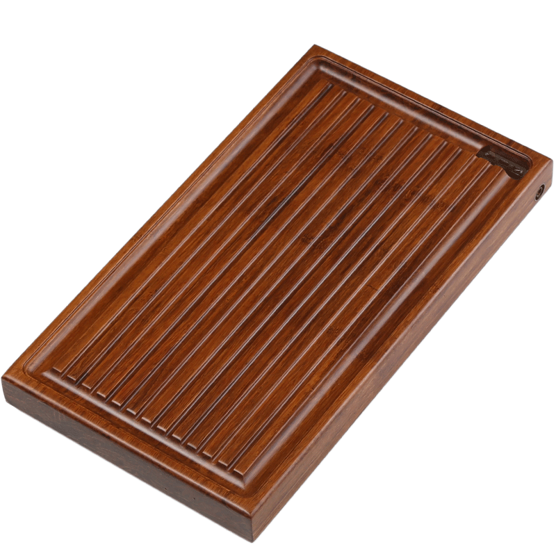 Tea tray Tea tray was contracted household contracted a rectangle drainage office natural bamboo Tea tray was dry Tea table