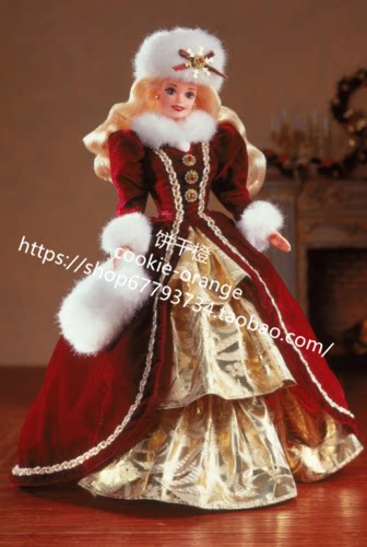 Send Barbie Happy Holidays 1996 Holiday Barbie