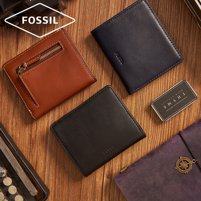 Fossil 化石 Emma Mini 防RFID信息窃取 女式小钱包 SL7150 天猫优惠券折后￥99包邮（￥149-50）