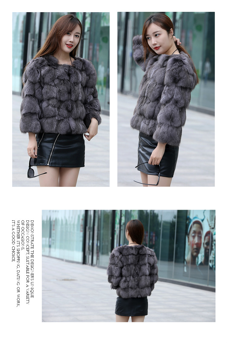 Manteau de fourrure femme      - Ref 3172000 Image 17